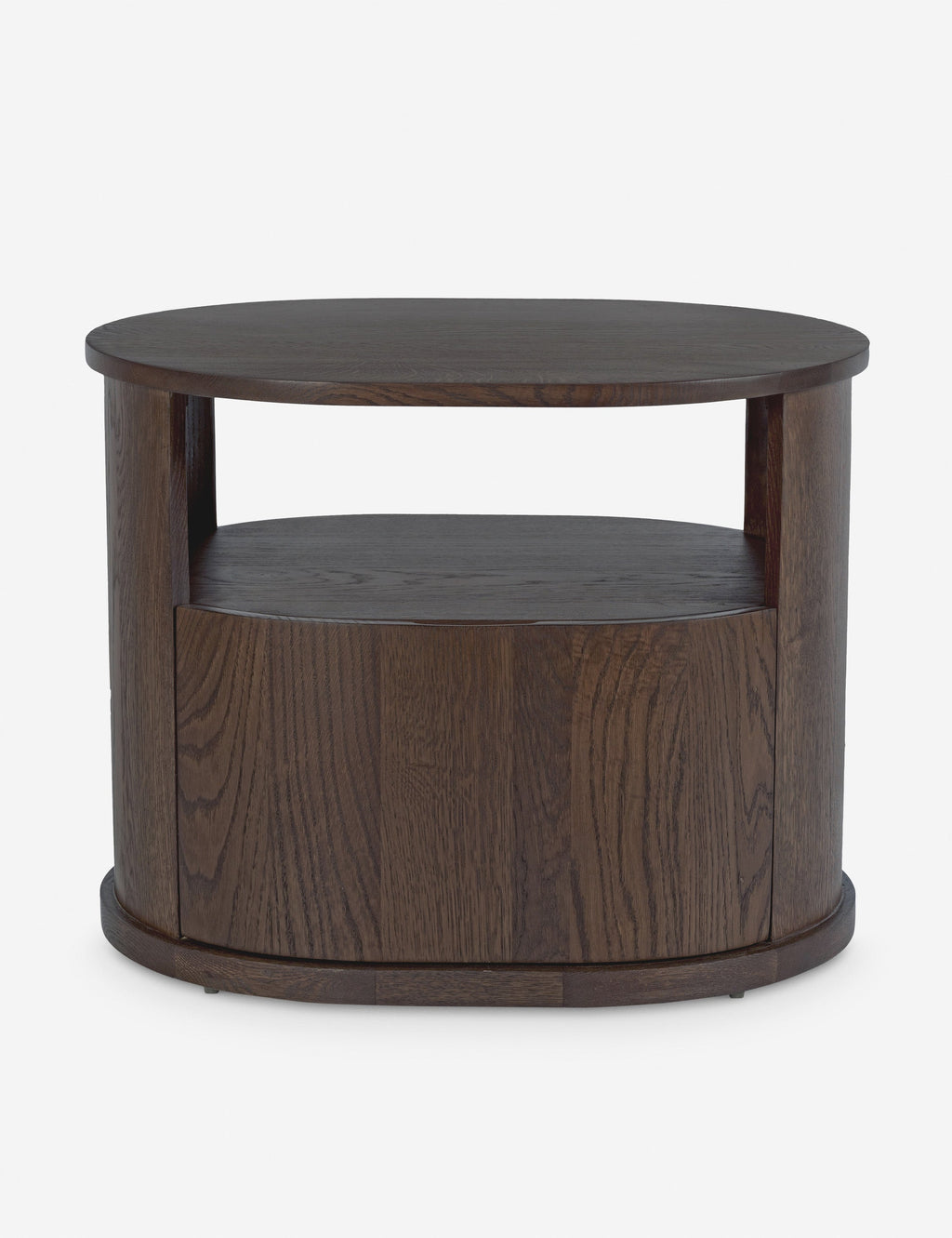 Table de chevet - À la fois sculpturale et équilibrée, la table de chevet Audey apporte une élégance chaleureuse à votre chambre