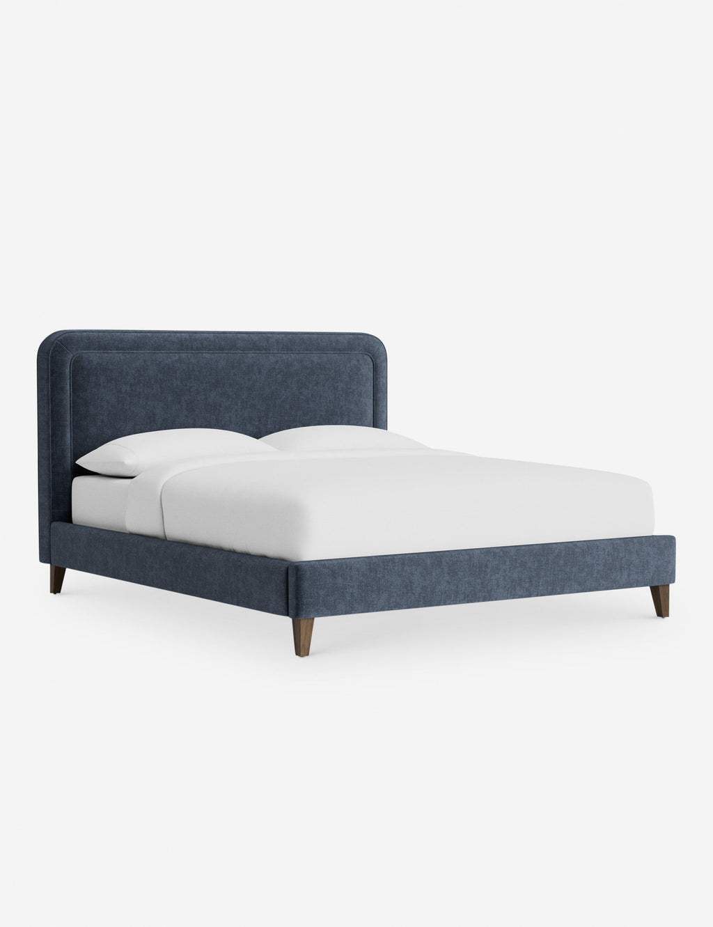 Lit - Avec ses lignes épurées et son cadre rembourré, le lit offre un look à la fois élégant et accueillant