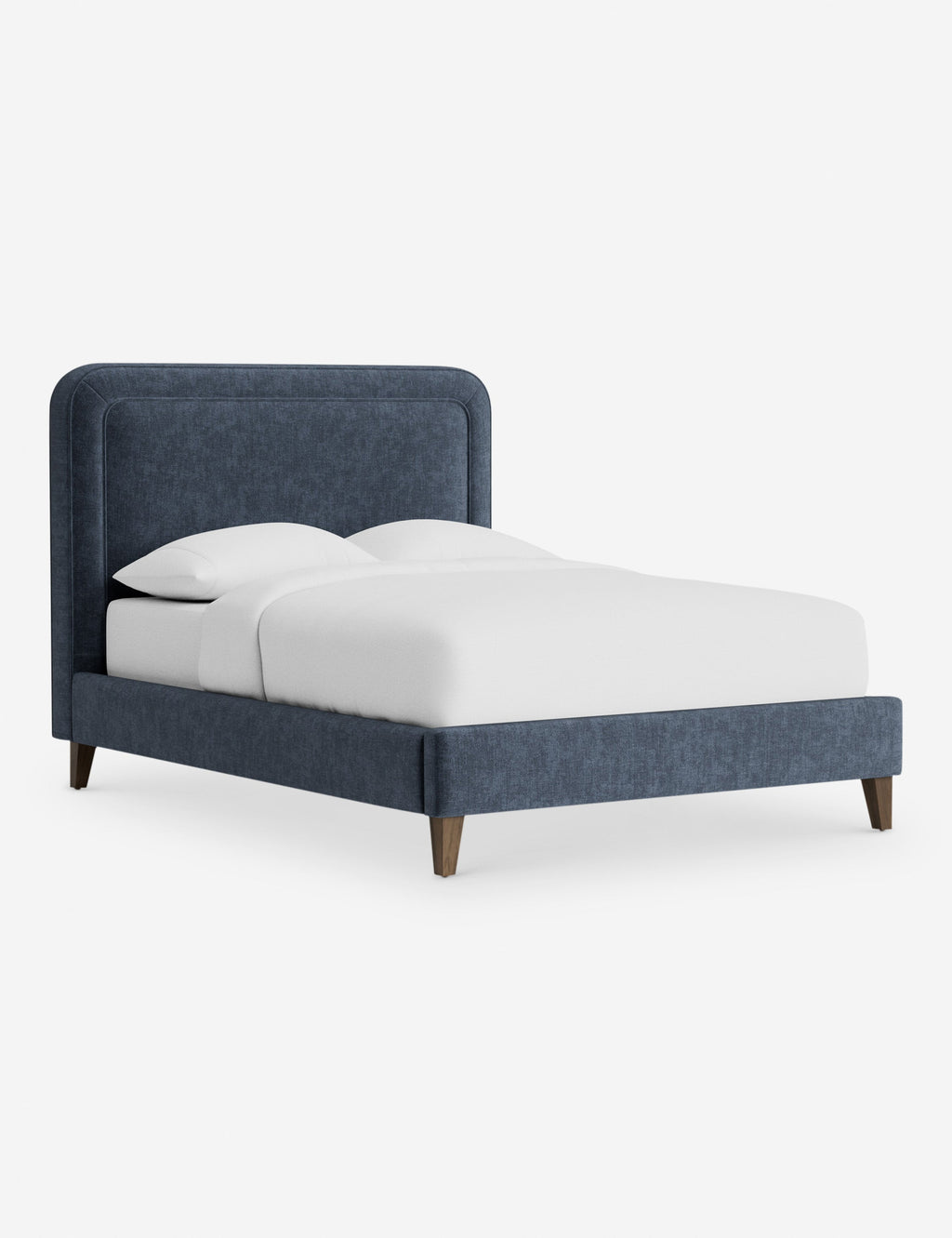 Lit - Avec ses lignes épurées et son cadre rembourré, le lit offre un look à la fois élégant et accueillant