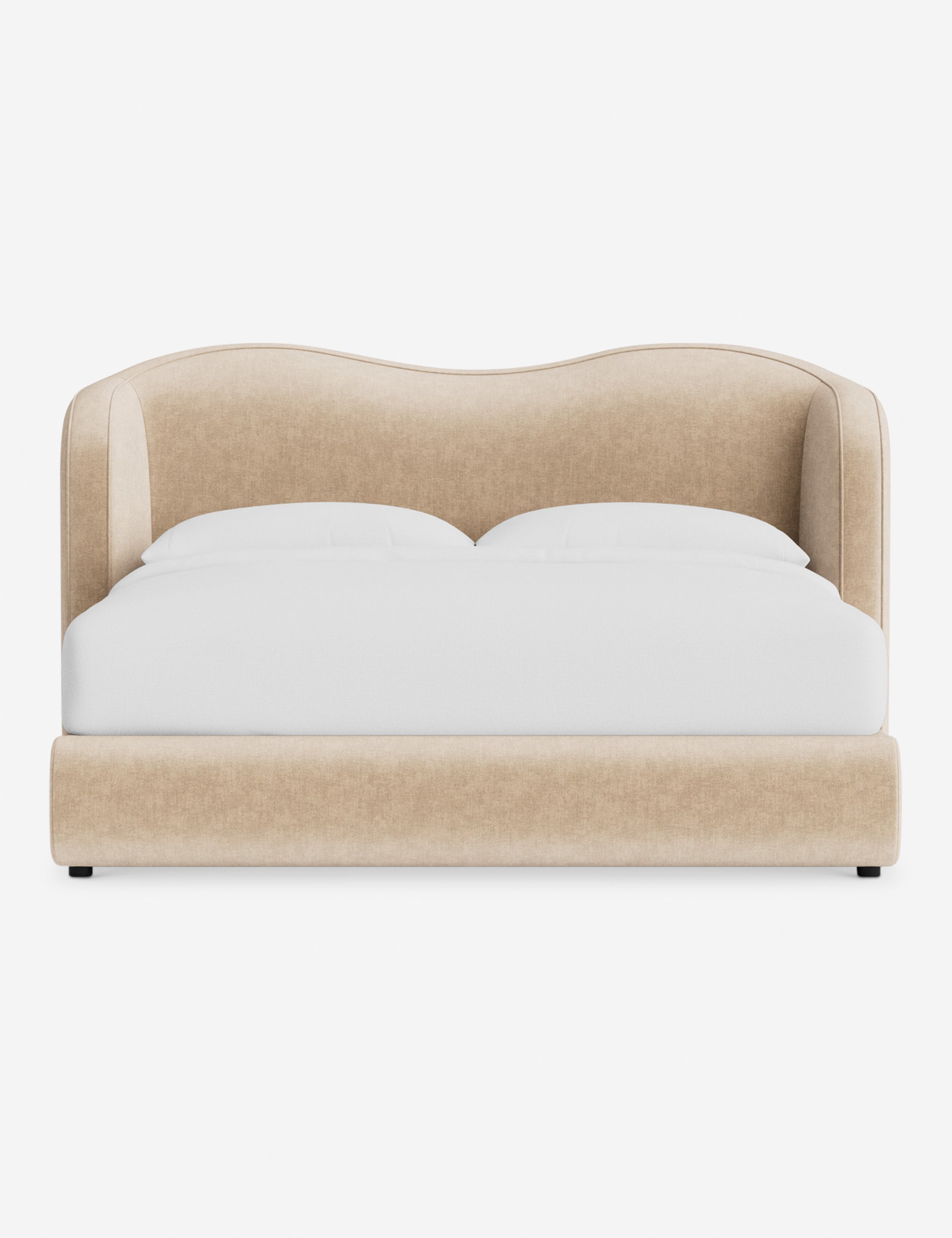 Lit plateforme - allie design raffiné et confort douillet