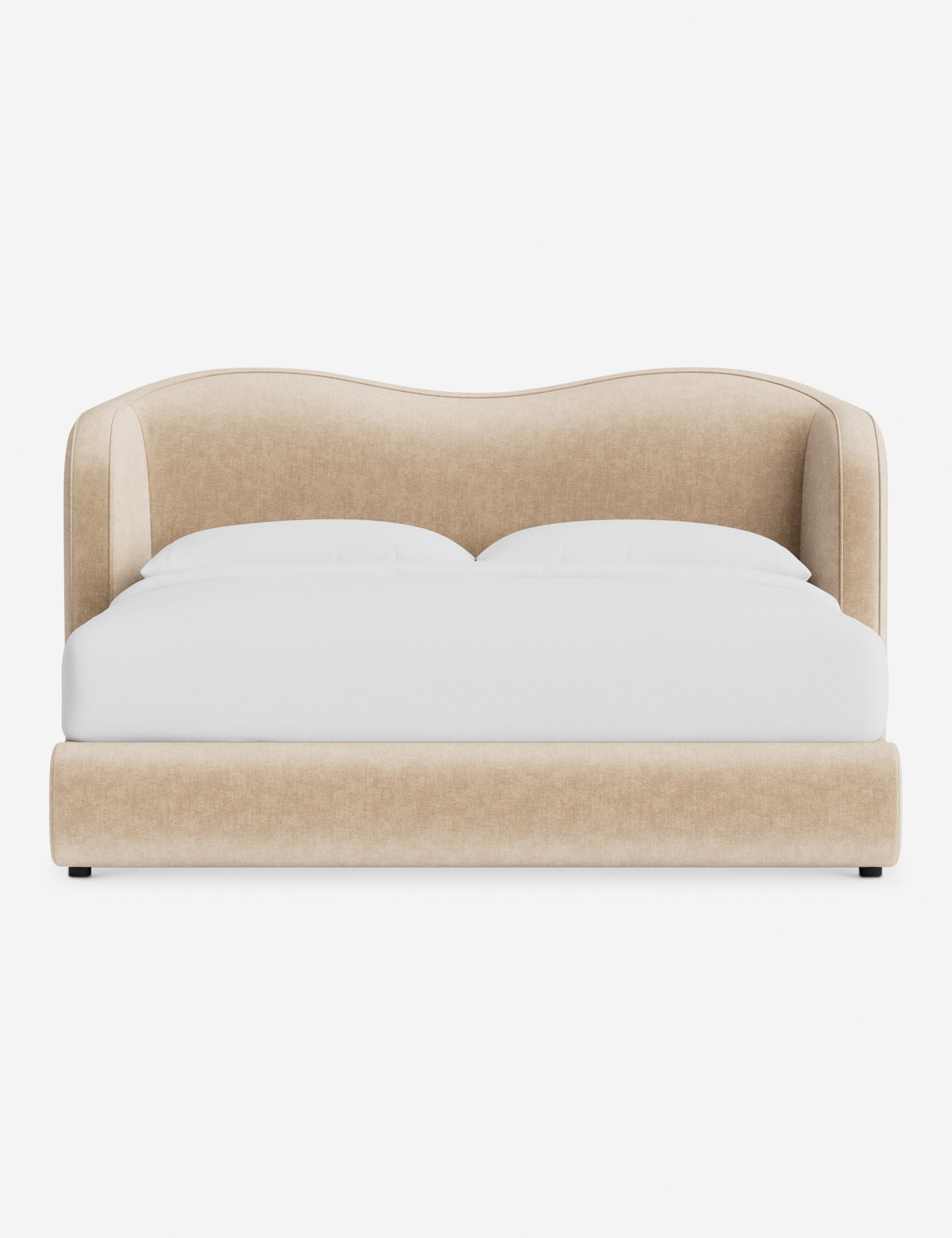 Lit plateforme - allie design raffiné et confort douillet
