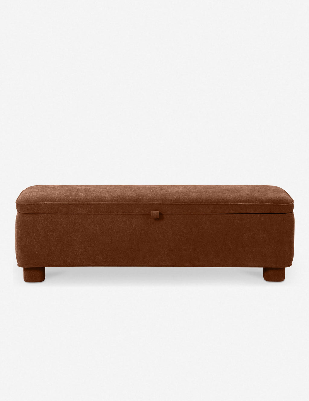 Banc - Ce banc tapissé, au caractère intemporel, est doté d'un espace de rangement intérieur pour le linge de maison, les oreillers et les couvertures