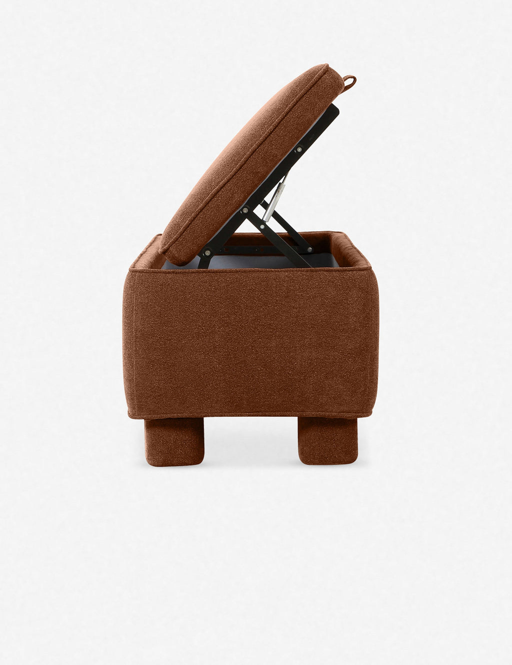 Banc - Ce banc tapissé, au caractère intemporel, est doté d'un espace de rangement intérieur pour le linge de maison, les oreillers et les couvertures
