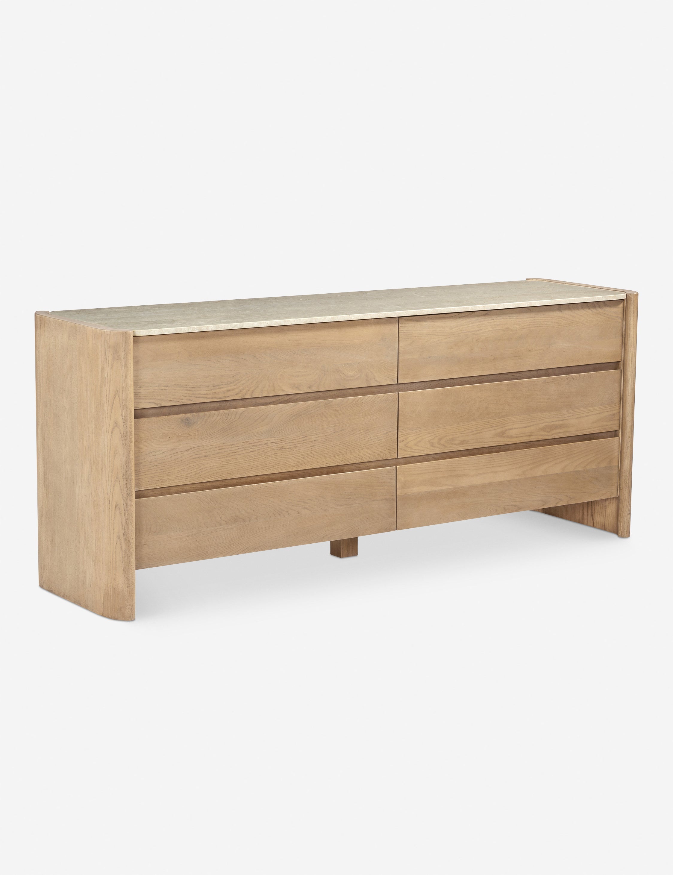 Commode - La commode apporte un style scandinave moderne à la chambre