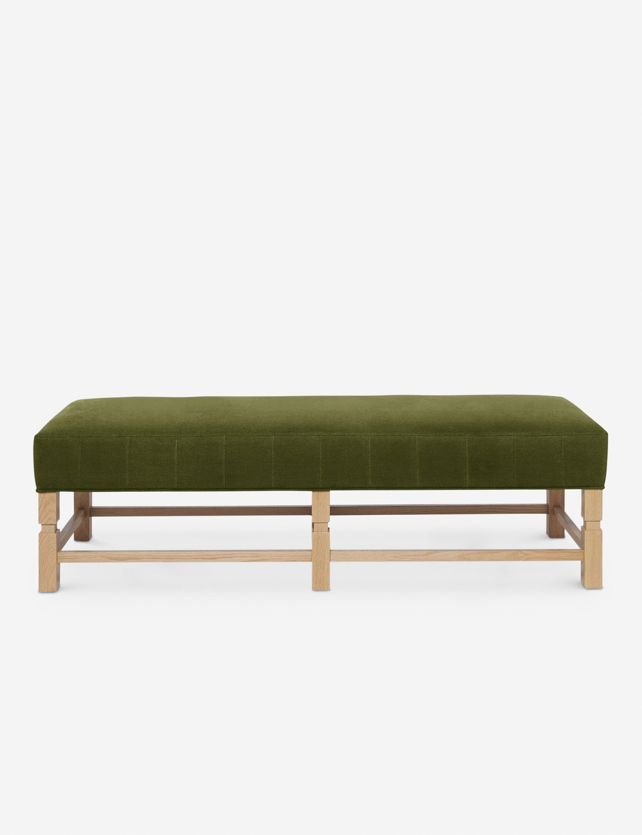 Banc – Alliant un style sur mesure à des matériaux classiques, ce banc rembourré est l'incarnation du confort intemporel.