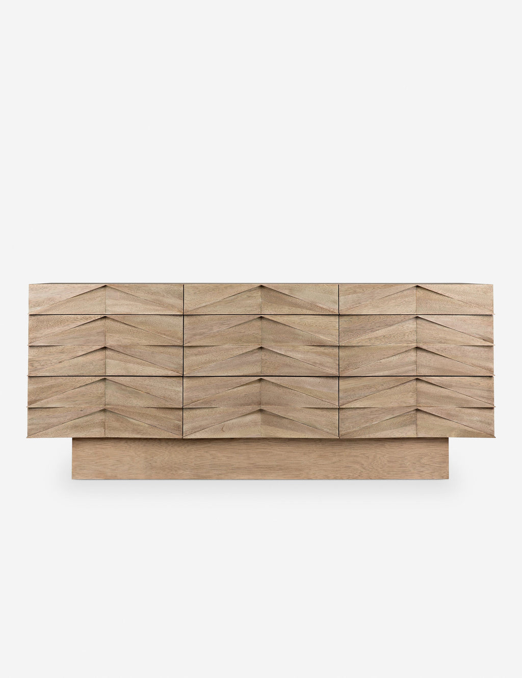 Commode - Donnez un peu plus de dimension à votre espace contemporain avec cette commode en bois