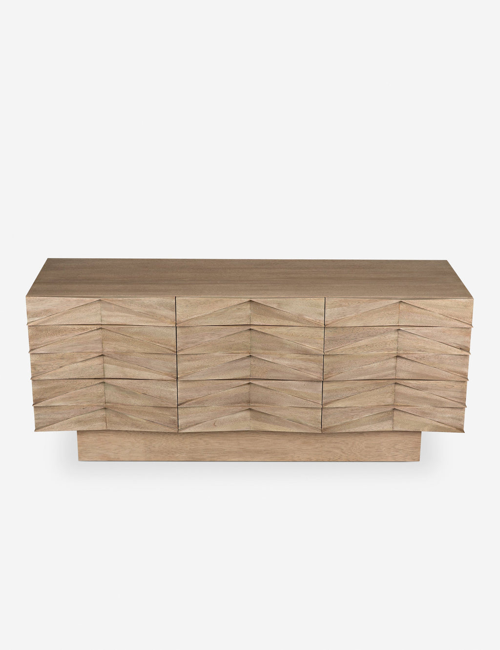 Commode - Donnez un peu plus de dimension à votre espace contemporain avec cette commode en bois